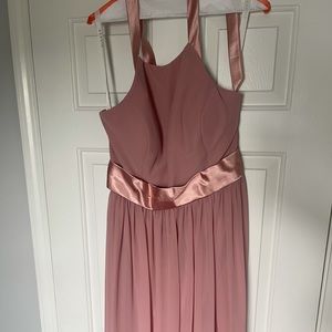 Azazie Aurora Dusty Rose Size 14